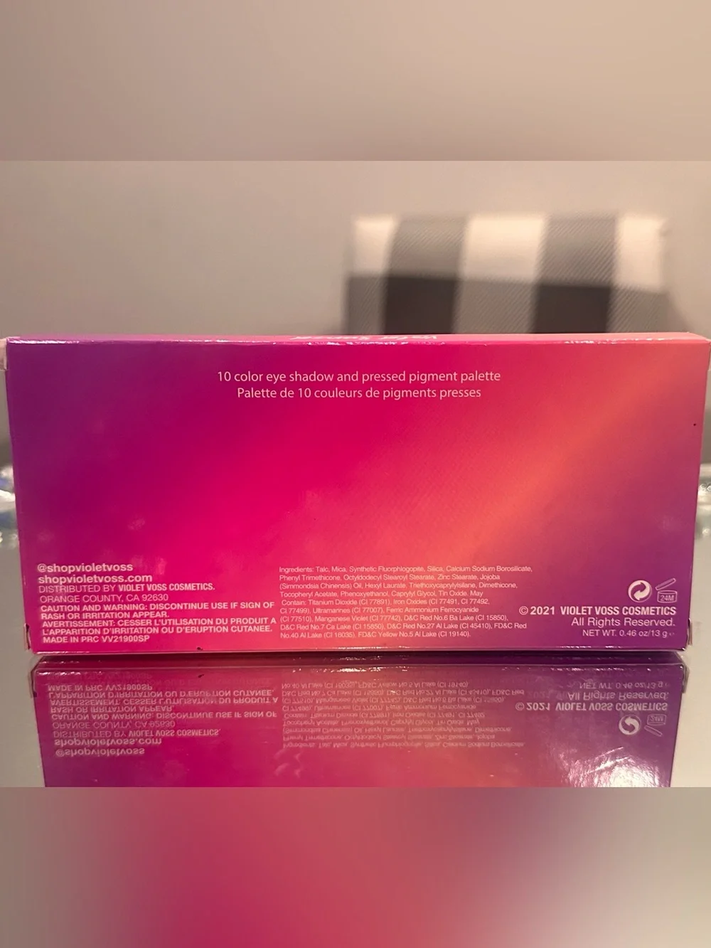 Violet Voss Sunset Glow Eyeshadow Palette - 10 Color Pressed Pigment PRO Series